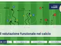 Schema di un **agility test** calcistico con percorsi, coni e punti di partenza/arrivo.