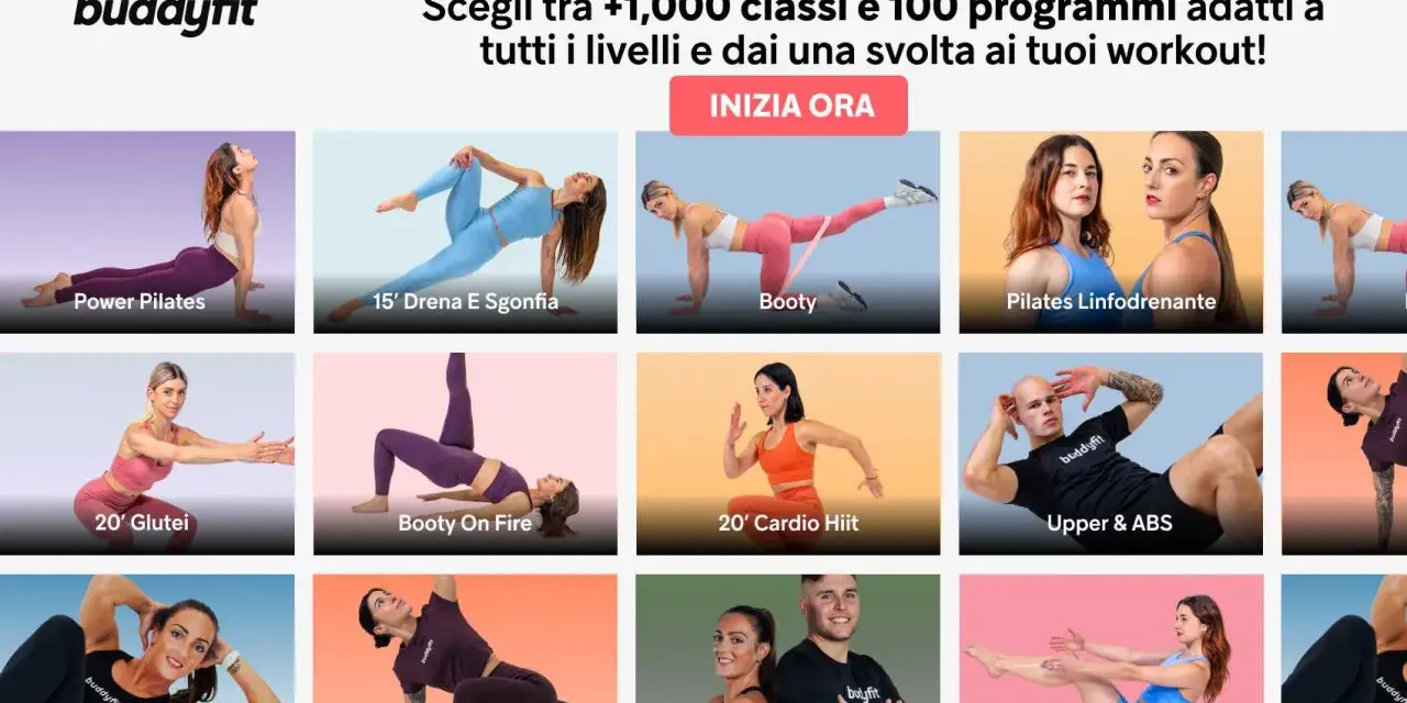 Buddyfit offre un'ampia scelta di allenamenti per ogni livello, dal Pilates al Cardio HIIT. Scopri il core significato sportivo e trasforma i tuoi workout!