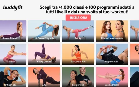 Buddyfit offre un'ampia scelta di allenamenti per ogni livello, dal Pilates al Cardio HIIT. Scopri il core significato sportivo e trasforma i tuoi workout!